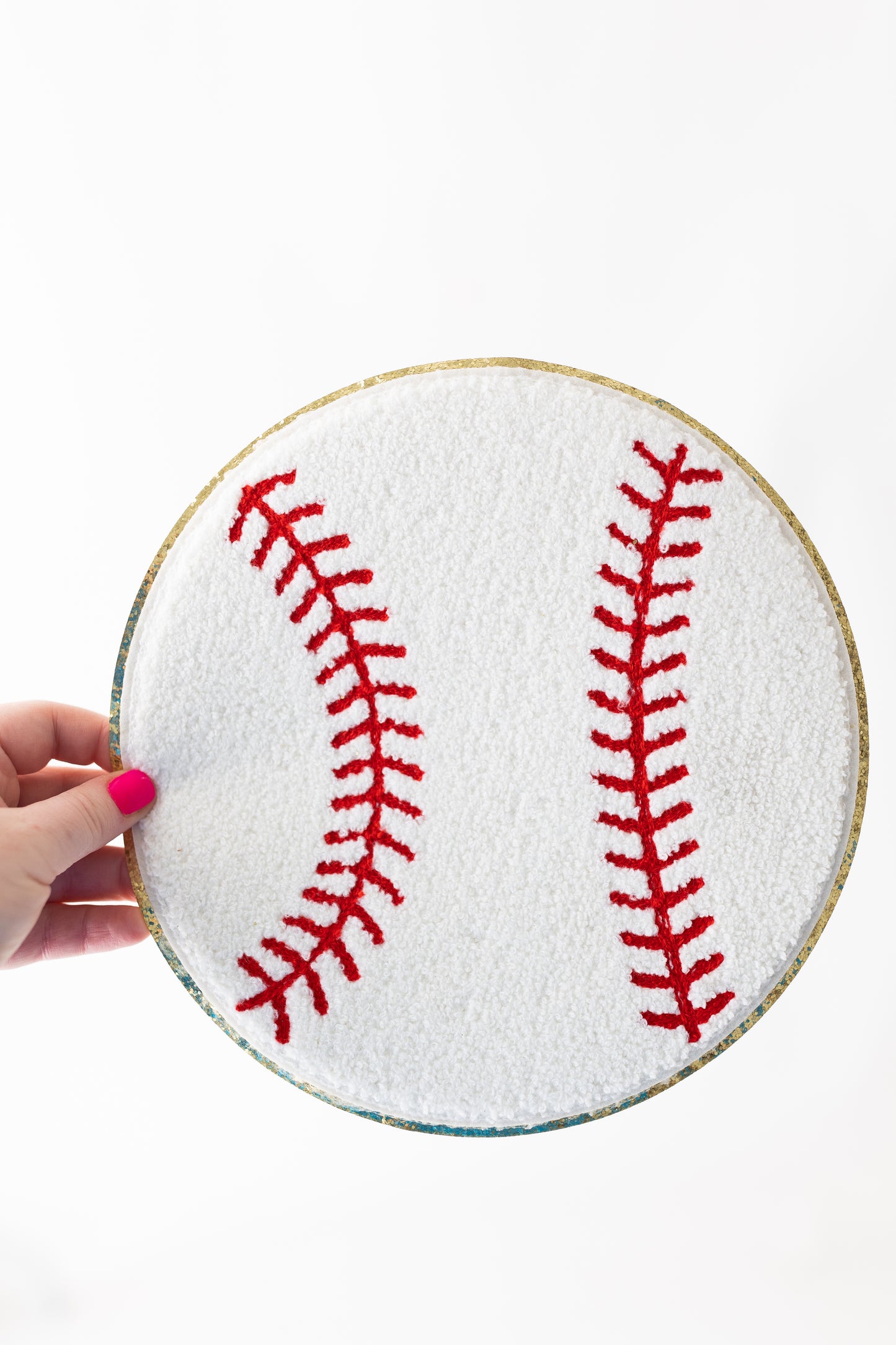 BASEBALL CHENILLE PATCH