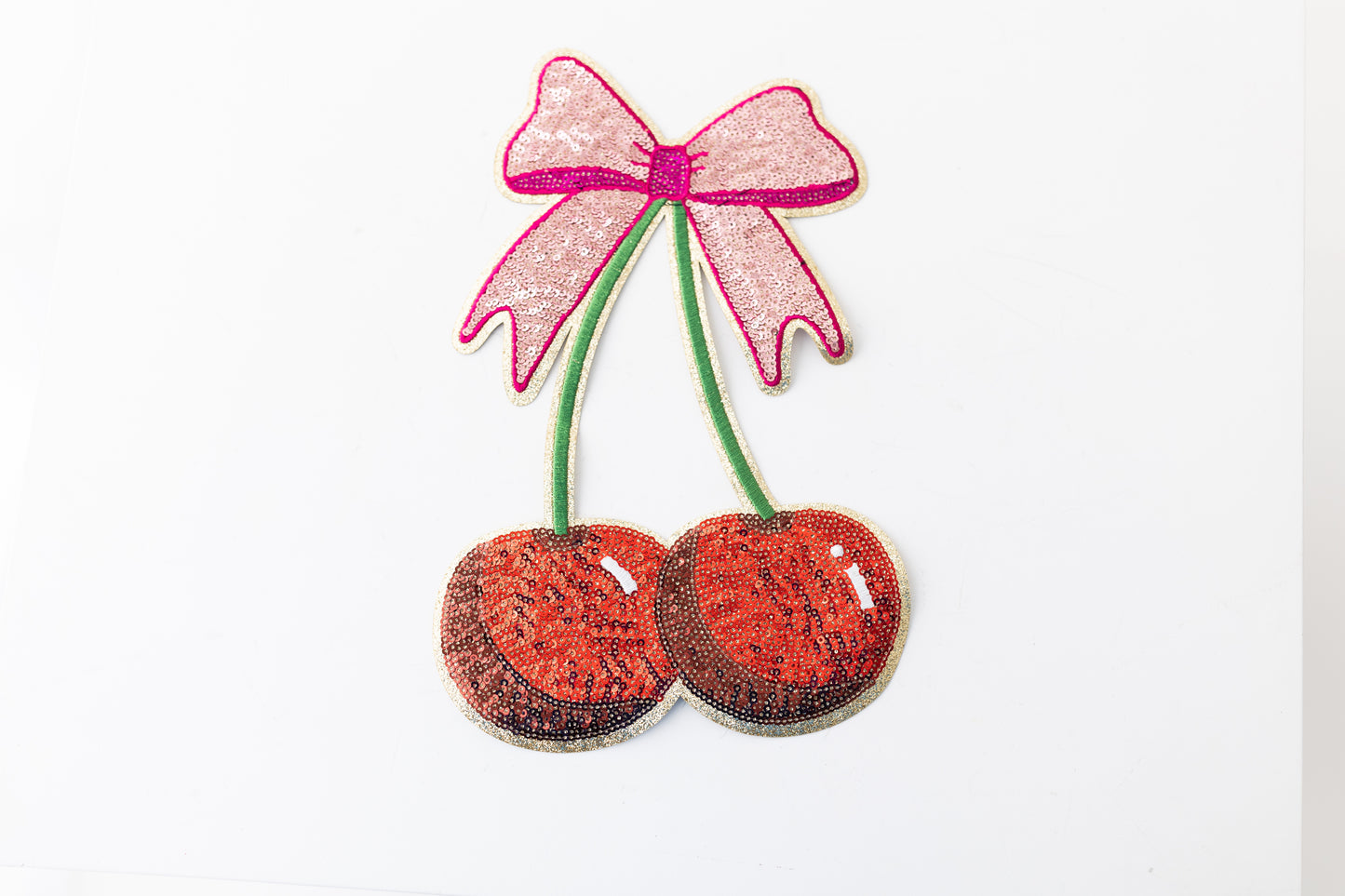 Cherry Sequin Patch