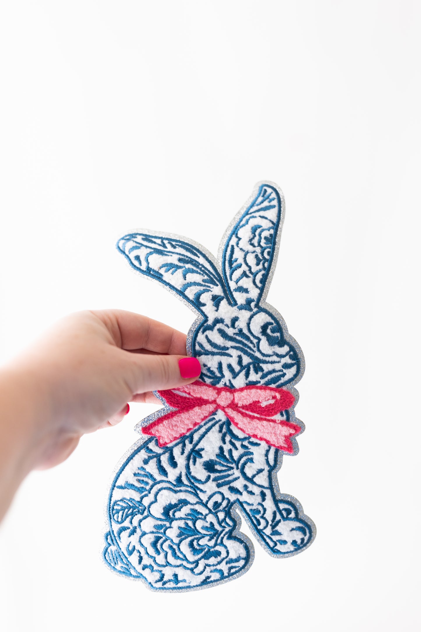 CHENILLE BUNNY PATCH