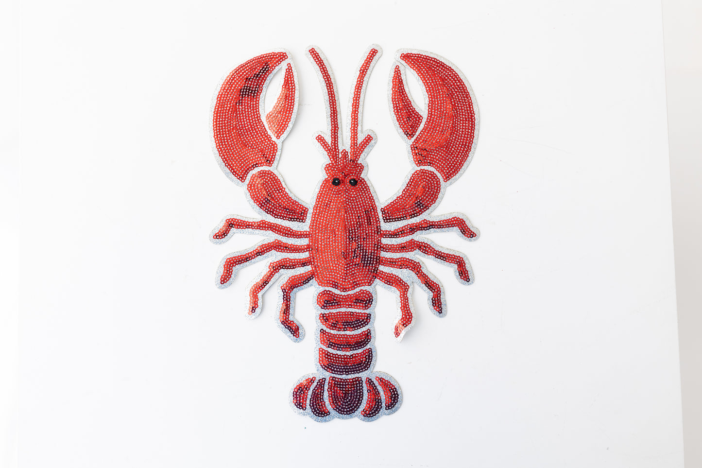 RED LOBSTER - CRAWFISH SEQUIN PATCH