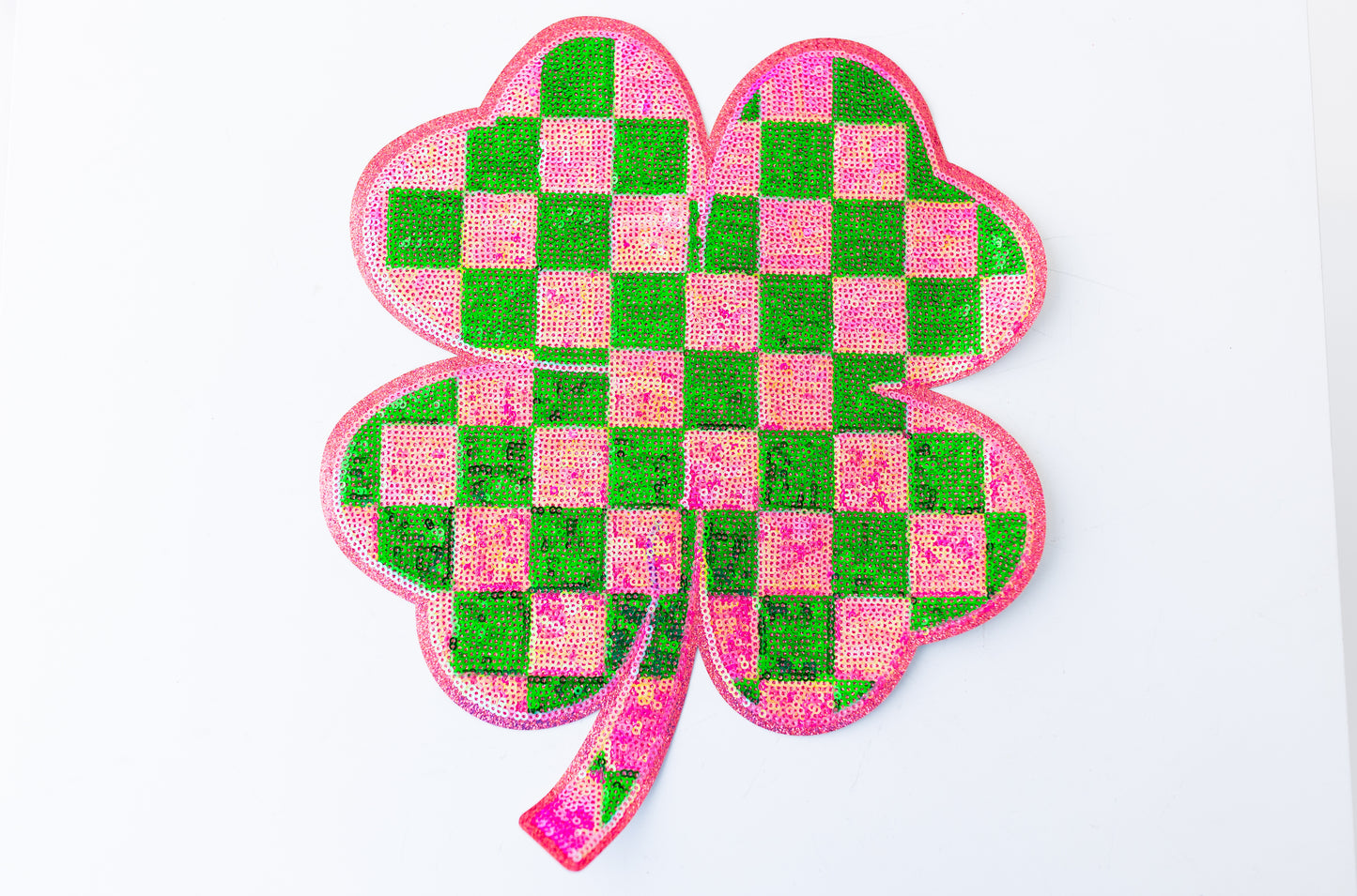 SEQUIN CLOVER PATCH