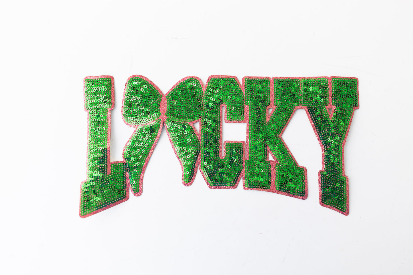 LUCKY SEQUIN PATCH