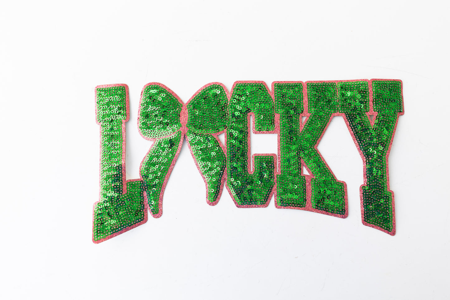 LUCKY SEQUIN PATCH