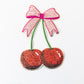 Cherry Sequin Patch