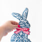 CHENILLE BUNNY PATCH