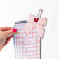 DIET COKE GINGHAM SEQUIN PATCH