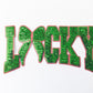 LUCKY SEQUIN PATCH